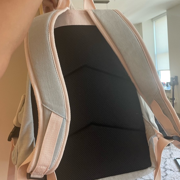 UO // denim utility backpack - Picture 7 of 9